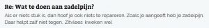 zadelpijn 8